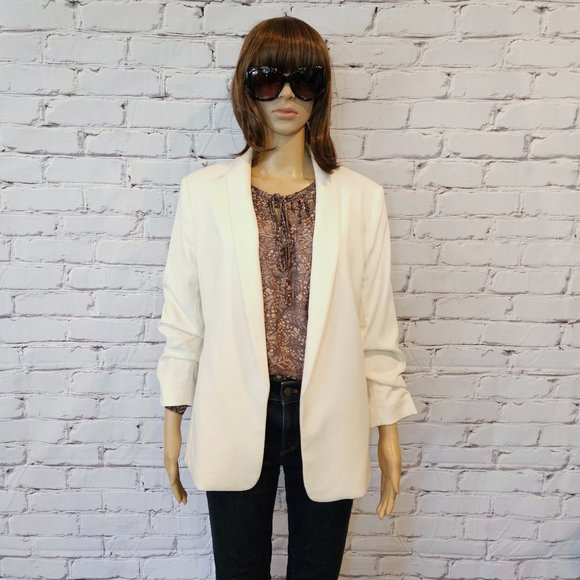 Ann Taylor - LOFT, Long sleeve brown/pink floral sheer blouse - Picture 12 of 14